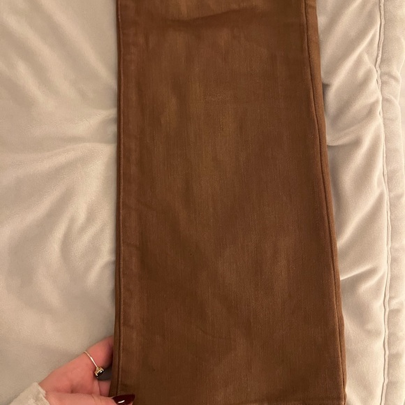 Pistola Coated Leather Flare Jeans - Picture 2 of 8